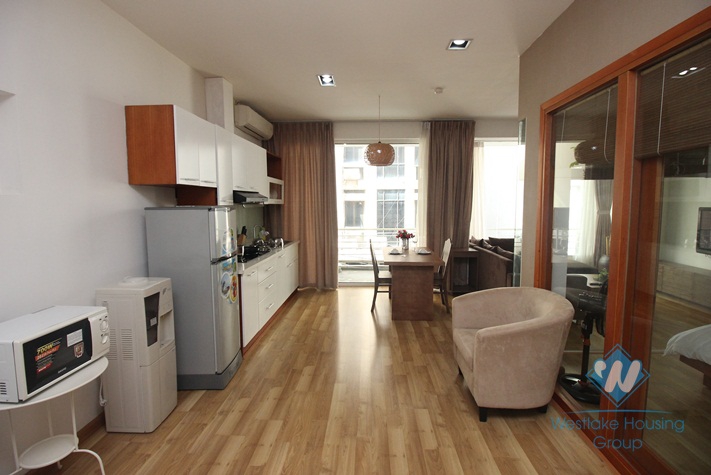 Service one bedroom apartment for rent in city center, Ha Noi